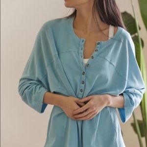 Urban Outfitters Out From Under Hallie Button-Front Romper